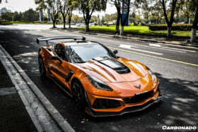 DarwinPRO 2013-2019 Corvette C7 Z51 Z06 Grandsport AR Style Carbon Fiber Trunk Wing Spoiler - image 3