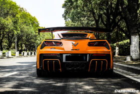 DarwinPRO 2013-2019 Corvette C7 Z51 Z06 Grandsport AR Style Carbon Fiber Trunk Wing Spoiler - image 4