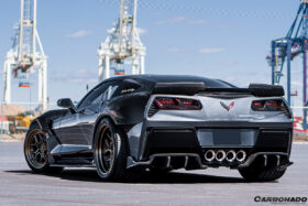 DarwinPRO 2013-2019 Corvette C7 Z51 ROX Style Rear Diffuser - image 2
