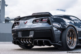 DarwinPRO 2013-2019 Corvette C7 Z51 ROX Style Rear Diffuser - image 3