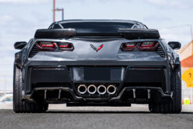 DarwinPRO 2013-2019 Corvette C7 Z51 ROX Style Rear Diffuser - image 1