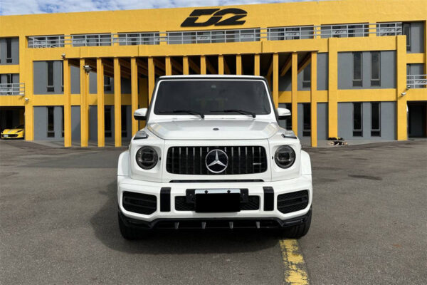 DarwinPRO 2018-2024 Mercedes Benz G63 AMG W464 G-Wagon TC Style Dry Carbon Fiber Front Lip