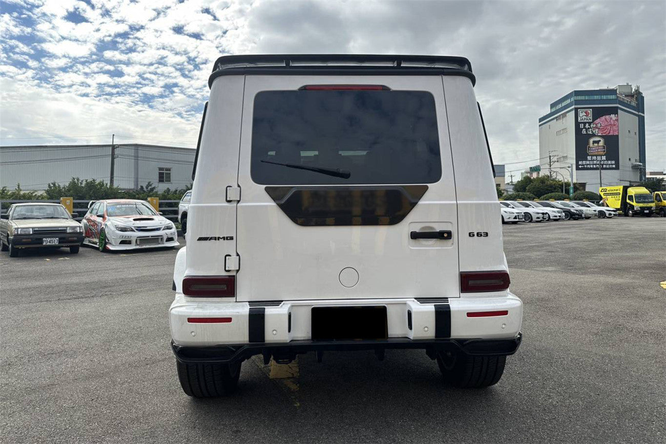 DarwinPRO 2018-2024 Mercedes Benz G63 AMG W464 G-Wagon TC Style Dry Carbon Fiber Rear Lip