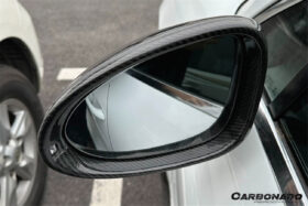 DarwinPRO 2014-2024 Porsche Macan 95B Autoclave Carbon Fiber Mirror Housing Replacement | Fits T, S, GTS, Turbo, Turbo S, Turbo LHD (With BSA Holes) - image 4