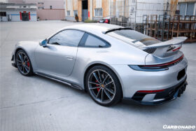 DarwinPRO 2019-2024 Porsche 911 992 Carrera & Targa Sport Design Bumper WP Style Dry Carbon Fiber Rear Lip - image 5