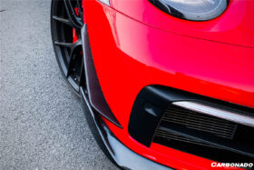 DarwinPRO 2019-2024 Porsche 911 992 Carrera & Targa Sport Design WP Style Dry Carbon Fiber Bumper Canards - image 7