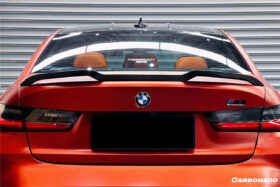 DarwinPRO 2021-UP BMW M3 G80 G20 VRS Style Carbon Fiber Trunk Spoiler - image 8