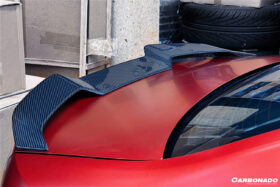DarwinPRO 2021-UP BMW M3 G80 G20 VRS Style Carbon Fiber Trunk Spoiler - image 10