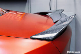 DarwinPRO 2021-UP BMW M3 G80 G20 VRS Style Carbon Fiber Trunk Spoiler - image 4
