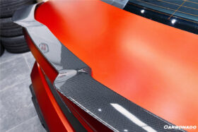 DarwinPRO 2021-UP BMW M3 G80 G20 VRS Style Carbon Fiber Trunk Spoiler - image 5