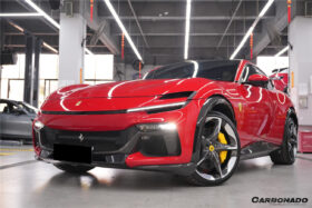 DarwinPro Aerodynamics DarwinPRO Purosangue FUV Type F175 OEM Style Dry Carbon Fiber Side Skirts for Purosangue - Image 2