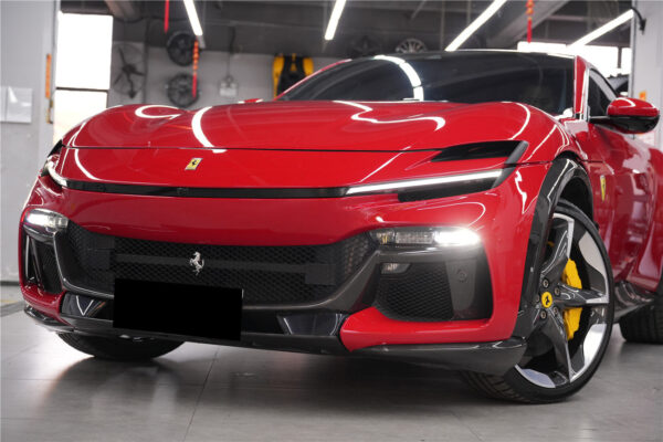 DarwinPRO 2023-UP Ferrari Purosangue FUV Type F175 OEM Style Dry Carbon Fiber Front Lip