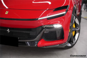 DarwinPro Aerodynamics DarwinPRO Purosangue FUV Type F175 OEM Style Dry Carbon Fiber Front Lip for Purosangue - Image 4