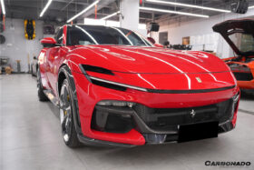 DarwinPro Aerodynamics DarwinPRO Purosangue FUV Type F175 OEM Style Dry Carbon Fiber Fender Flare for Purosangue - Image 5