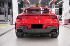 DarwinPro Aerodynamics DarwinPRO Purosangue FUV Type F175 OEM Style Dry Carbon Fiber Rear Diffuser for Purosangue