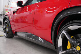 DarwinPro Aerodynamics DarwinPRO Purosangue FUV Type F175 OEM Style Dry Carbon Fiber Side Skirts for Purosangue - Image 8