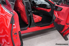 DarwinPro Aerodynamics DarwinPRO Purosangue FUV Type F175 OEM Style Dry Carbon Fiber Side Skirts for Purosangue - Image 6