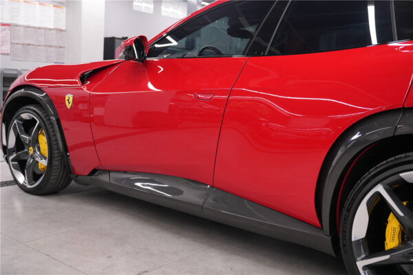 DarwinPRO 2023-UP Ferrari Purosangue FUV Type F175 OEM Style Dry Carbon Fiber Side Skirts