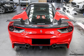 DarwinPro Aerodynamics DarwinPRO 488 GTB MSY Style Trunk Spoiler for Ferrari 488 - Image 2