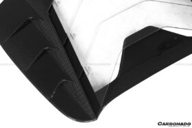 DarwinPro Aerodynamics DarwinPRO 488 Spider MSY Style Carbon Fiber Engine Hood for Ferrari 488 - Image 8