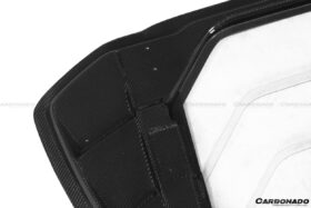 DarwinPro Aerodynamics DarwinPRO 488 Spider MSY Style Carbon Fiber Engine Hood for Ferrari 488 - Image 5