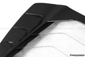 DarwinPro Aerodynamics DarwinPRO 488 Spider MSY Style Carbon Fiber Engine Hood for Ferrari 488 - Image 7