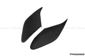 DarwinPRO 2015-2020 Ferrari 488 GTB & Spider MSY Style Carbon Fiber Side Air Intake Fins - image 10