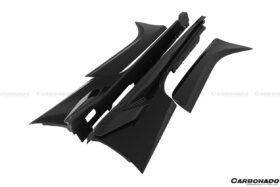 DarwinPro Aerodynamics DarwinPRO 488 GTB & Spider MSY Style Side Skirts for Ferrari 488 - Image 9