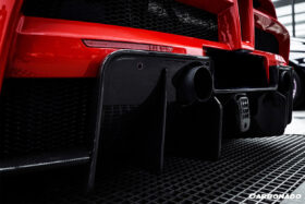 DarwinPro Aerodynamics DarwinPRO 488 GTB & Spider MSY Style Rear Bumper for Ferrari 488 - Image 5