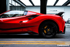 DarwinPRO 2015-2020 Ferrari 488 GTB & Spider MSY Style Carbon Fiber Side Air Intake Fins - image 4