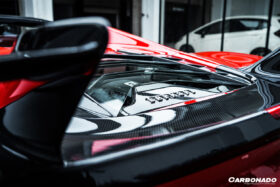 DarwinPRO 2015-2020 Ferrari 488 Spider MSY Style Trunk Spoiler Wing - image 5