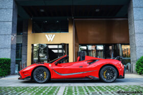 DarwinPRO 2015-2020 Ferrari 488 GTB & Spider MSY Style Carbon Fiber Side Air Intake Fins - image 5