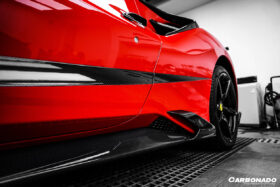 DarwinPro Aerodynamics DarwinPRO 488 GTB & Spider MSY Style Side Skirts for Ferrari 488 - Image 6