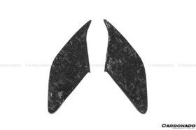DarwinPRO 2015-2020 Ferrari 488 GTB & Spider MSY Style Carbon Fiber Side Air Intake Fins - image 6