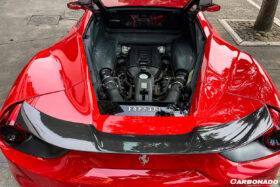 DarwinPro Aerodynamics DarwinPRO 488 GTB VRS Style Carbon Fiber Trunk Spoiler for Ferrari 488 - Image 3