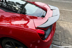 DarwinPro Aerodynamics DarwinPRO 488 GTB VRS Style Carbon Fiber Trunk Spoiler for Ferrari 488 - Image 6