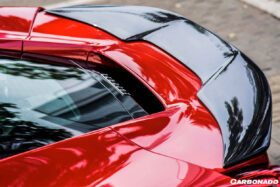 DarwinPro Aerodynamics DarwinPRO 488 GTB VRS Style Carbon Fiber Trunk Spoiler for Ferrari 488 - Image 7