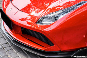 DarwinPRO 2015-2020 Ferrari 488 GTB And Spider RS Style Carbon Fiber Front Lip - image 7