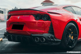 DarwinPRO 2017-2026 Ferrari 812 Superfast / GTS MSY Style Carbon Fiber Rear Bumper Vents