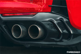 DarwinPRO 2017-2026 Ferrari 812 Superfast MSY Style Carbon Fiber Rear Diffuser with Light