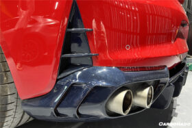 DarwinPRO 2017-2026 Ferrari 812 Superfast MSY Style Carbon Fiber Rear Diffuser with Light