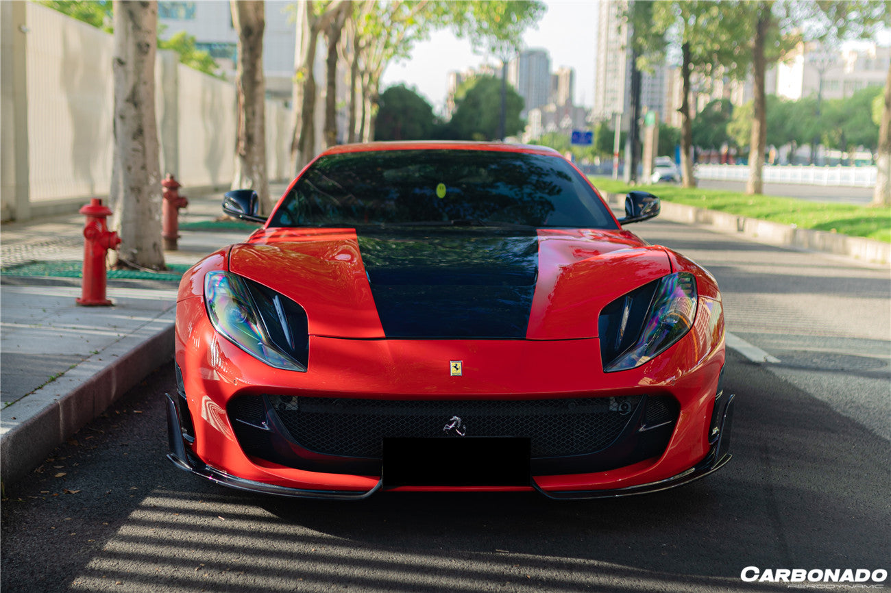 DarwinPRO 2017-2026 Ferrari 812 Superfast / GTS MSY Style Carbon Fiber Front Bumper Air Vent
