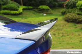 DarwinPRO 2017-2020 Audi S3 A3 RS3 8V.2 Sedan Only RT Style Carbon Fiber Trunk Spoiler - image 8