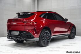 DarwinPRO 2021-2024 Aston Martin DBX 707 Style Dry Carbon Fiber Rear Bumper w & Exhaust tips - image 5