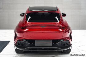 DarwinPRO 2021-2024 Aston Martin DBX 707 Style Dry Carbon Fiber Rear Bumper w & Exhaust tips - image 2