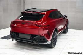 DarwinPRO 2021-2024 Aston Martin DBX 707 Style Dry Carbon Fiber Rear Bumper w & Exhaust tips - image 4