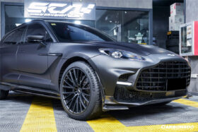 DarwinPRO 2021-2024 Aston Martin DBX Convert 707 Style Dry Carbon Fiber Front Bumper - image 10