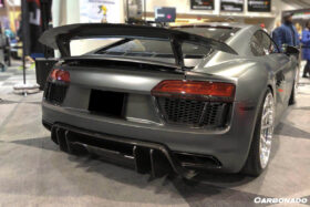 DarwinPro Aerodynamics DarwinPRO R8 GEN2 Carbon Fiber Trunk Spoiler Wing Carbonado (VRS) - Image 9