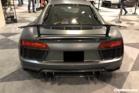 DarwinPro Aerodynamics DarwinPRO R8 Carbon Fiber Rear Diffuser Carbonado (VRS) Fits Coupe Spyder - Image 7