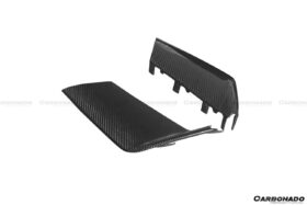 DarwinPRO 2013-2018 Audi RS6 Avant BS Style Carbon Fiber Front Bumper Caps - image 7